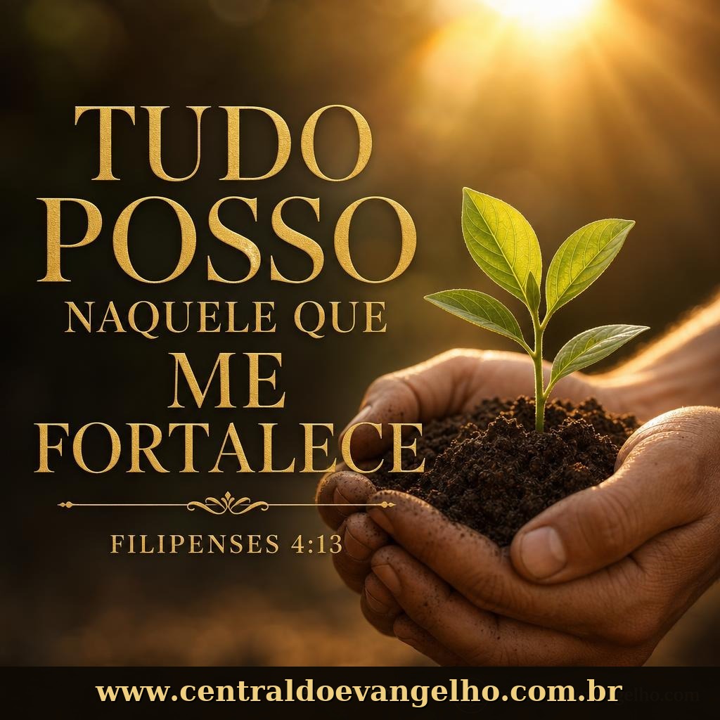Tudo posso naquele que me fortalece — Filipenses 4:13