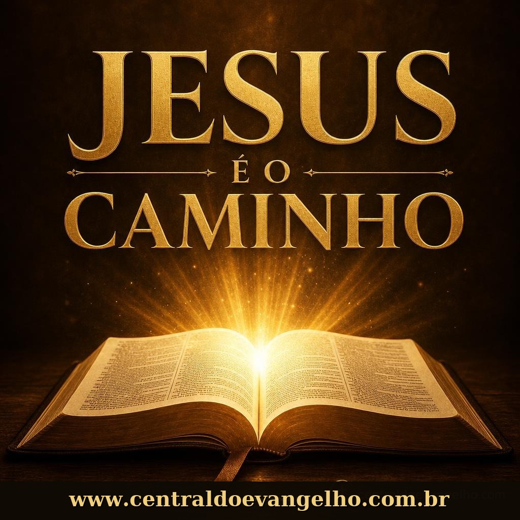 Jesus é o caminho, a verdade e a vida.